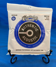 Martin MA150 Acoustic Superior Performance 80/20 Bronze Guitar Strings 13/56 Med