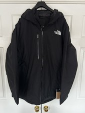 Men's The North Face XXL Descendit Jacket - BNWT Black F-Zip Ski Jacket RRP £270