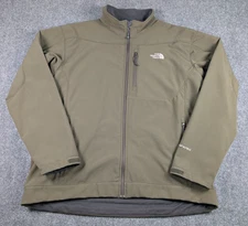 The North Face Apex Bionic Softshell Jacket Mens 2XL Olive Green