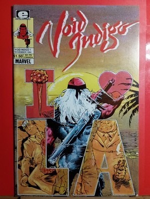 1984 Epic Marvel Comics Void Indigo Issue 1 Val Mayerik Cover Artist FREE SHIPNG
