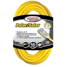 Coleman Cable 50 Foot Extension Cord Yellow