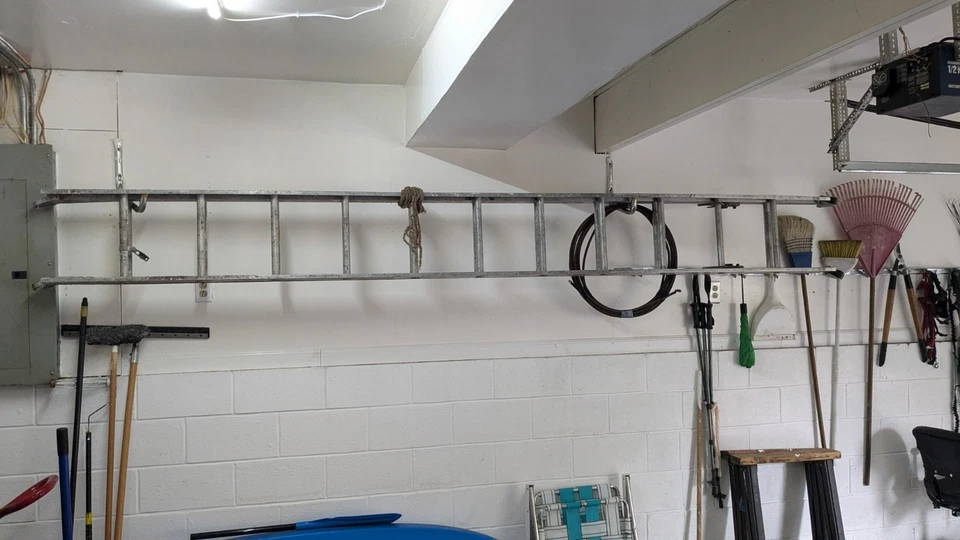 24英尺加长梯铝合金 — 第 3/4 张图片