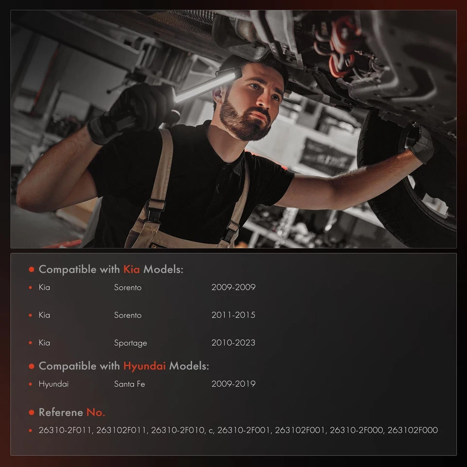 Engine Oil Filter for Kia Sorento 2009 2011-2015 Sportage 10-23 Hyundai Santa Fe - Image 2 of 4