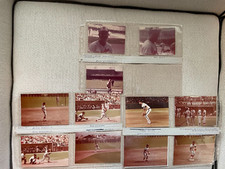 Original 1975 Orioles & 1981 Angels Photos (13) F. Lynn, Grich, Blair, Decinces