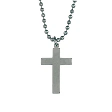 Genuine US Military Issue Cross Dog Tags