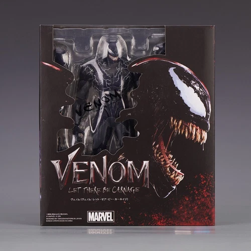 Nuovo SHF Marvel Venom Let There Be Carnage 2° Ver. Action Figure Box Giocattoli Regali - Foto 4 di 21