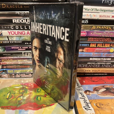 Inheritance 2020 DVD New Simon Pegg Lily Collins Chace