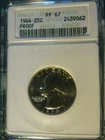 1964 WASHINGTON QUARTER PF 67
