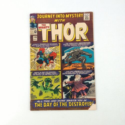 Journey Into Mystery #119 The Mighty Thor 1st Warriors Three 1965 Marvel Comics