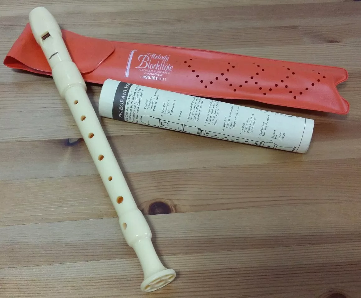 HOHNER MELODY BLOCKFLUTE RECORDER RECORDER FLUTE DULCE HOHNER MADE GERMANY