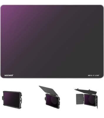 Neewer ND1.8(6 Stops) Square ND Filter, 4''x5.65'' Cinema Neutral Density Filter