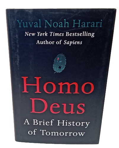 Homo Deus: Eine kurze Geschichte von morgen von Yuval Noah Harari Harper 1. Auflage HC DJ