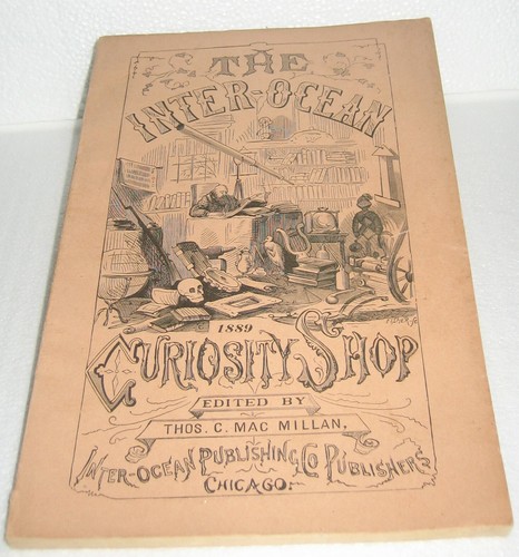 THE INTER-OCEAN CURIOSITY SHOP 8 ANTIQUE SOFTCOVER VOLUMES 1879/80 FORWARD - Picture 10 of 11