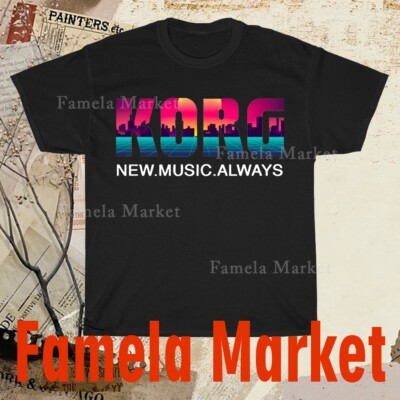 Korg USA Logo TEE T-Shirt Funny American Size S to 5XL T-Shirt