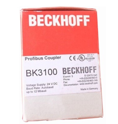 BK3100 NEU BECKHOFF BK3100 Profibus Coupler