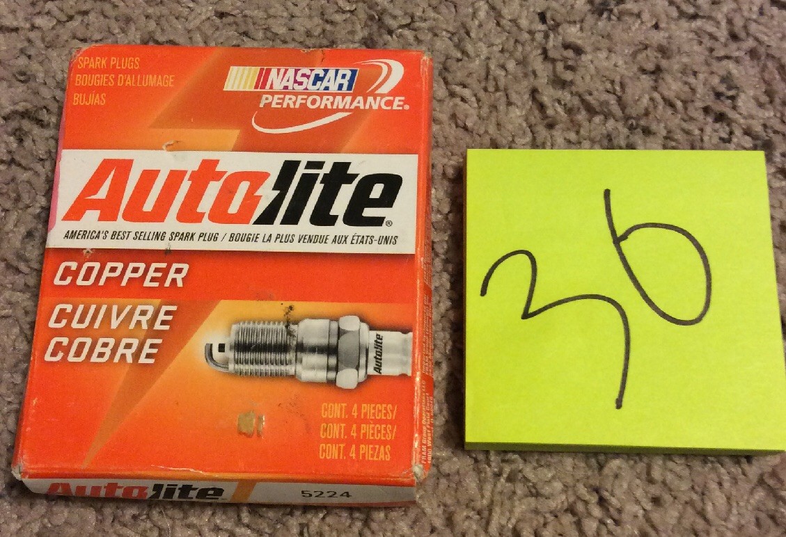 Autolite 5224 Spark Plug Part 5224 PACK OF (4) FOUR PLUGS eBay