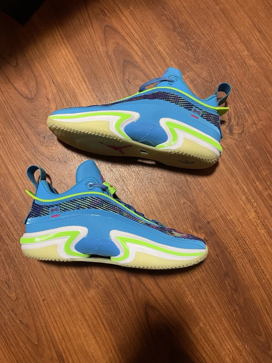 Luka Doncic x Air Jordan 36 Low Laser Blue | eBay