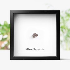 Sikhote-Alin Meteorit Real Space Meteor Box Rahmen Innenarchitektur Wohndeko