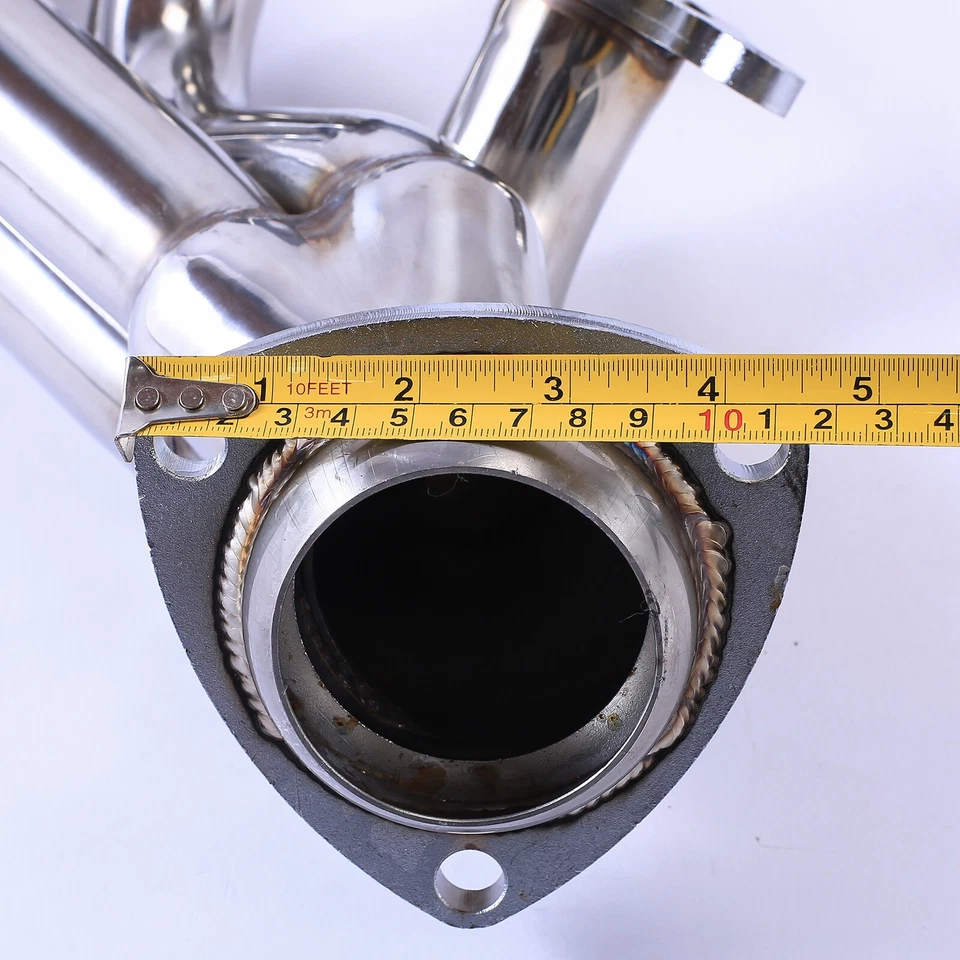 SS 排气接头 适用于 00-01 吉姆西育空 4.8L 5.3L 升 99-01 吉姆西 Sierra 1500 2500 — 第 4/4 张图片