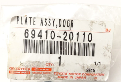1998-2007 2013-2025 Toyota 98-02 Lexus door lock striker plate OEM