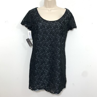 Aritzia Talula Womens Black Lace Dress Mini Holiday Party Cocktail Size M  NWT | eBay