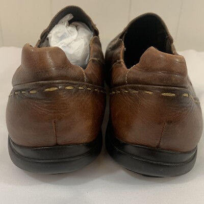 Pikolinos Slip On Driving Loafer Moccasin Brown Contrast Stitching Sz 45 11.5 12 Pikolinos Driving Loafer Mens Sz 45 11.5 12 Moccasin Brown  main image 3