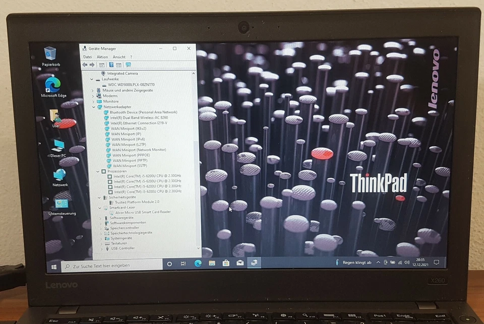 Lenovo ThinkPad X260 · i5-6200U · 8GB · 500GB, Foto 4 von 5