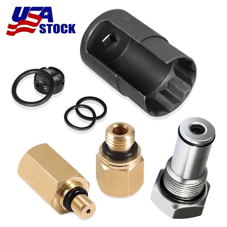 ICP Oil Fuel Rail Adapter IPR Valve Air Test Fitting Tool for 20032010