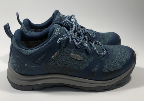 Keen Terradora II Waterproof HIKING Shoe BLUE Tapestry Women 1022347 SIZE 6 NWOB