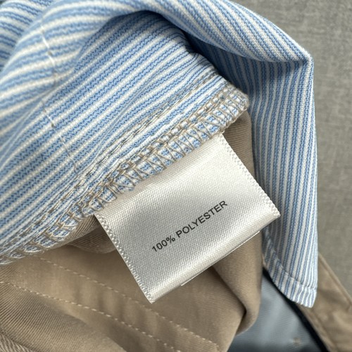 Peter Millar eb66 Performance Five-Pocket Pant 38x32 Beige Khaki Golf Outdoor - Picture 16 of 17