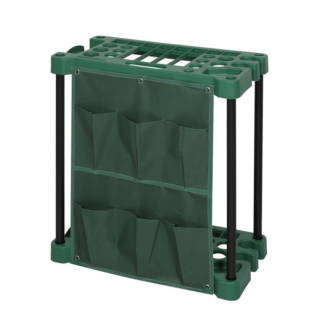 Garden Tool Rack Trolley Gardening Equipment Storage Caddy Garage Organiser