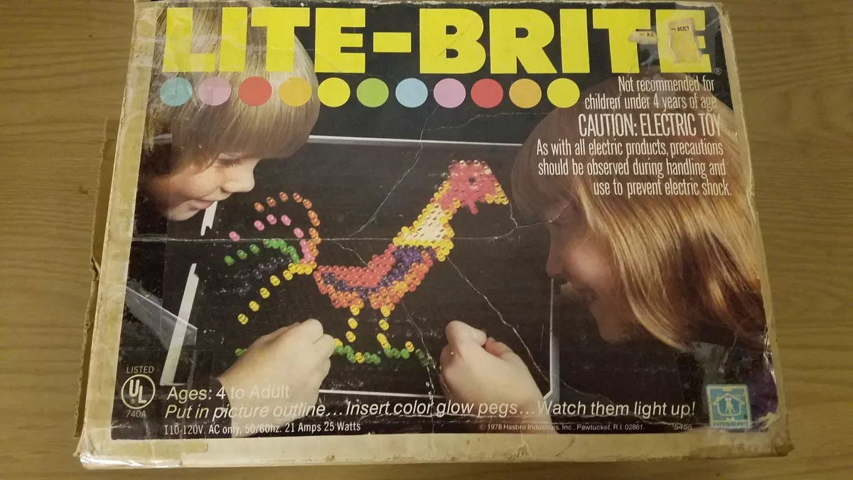Lite brite hotsell vintage ebay