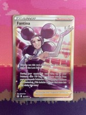 Pokemon Card Fantina 191/196 Ultra Rare Full Art Lost Origin Near Mint
