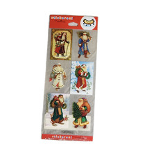 Hallmark Stickeroni Father Christmas Stickers 1 Sheet 07064
