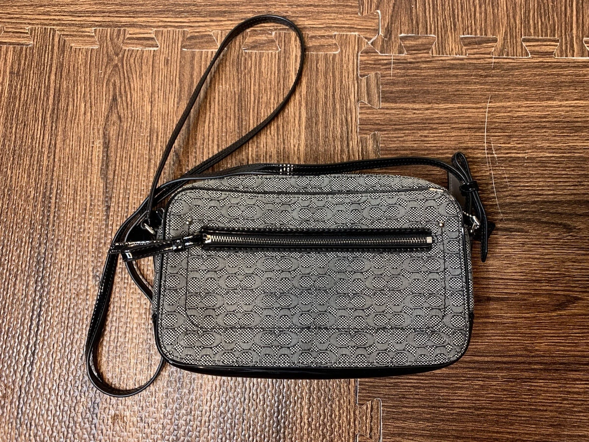 Coach POPPY OXFORD SIGNATURE C MINI FLIGHT BAG CROSSBODY | eBay