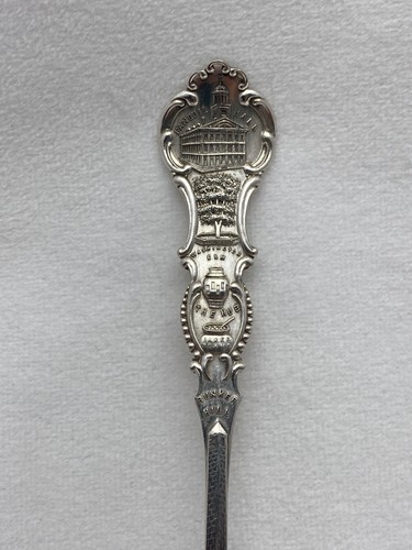 Sterling Silver .925 ~ "Boston" Faneuil Hall Souvenir 5 3/4" Spoon - Picture 9 of 12