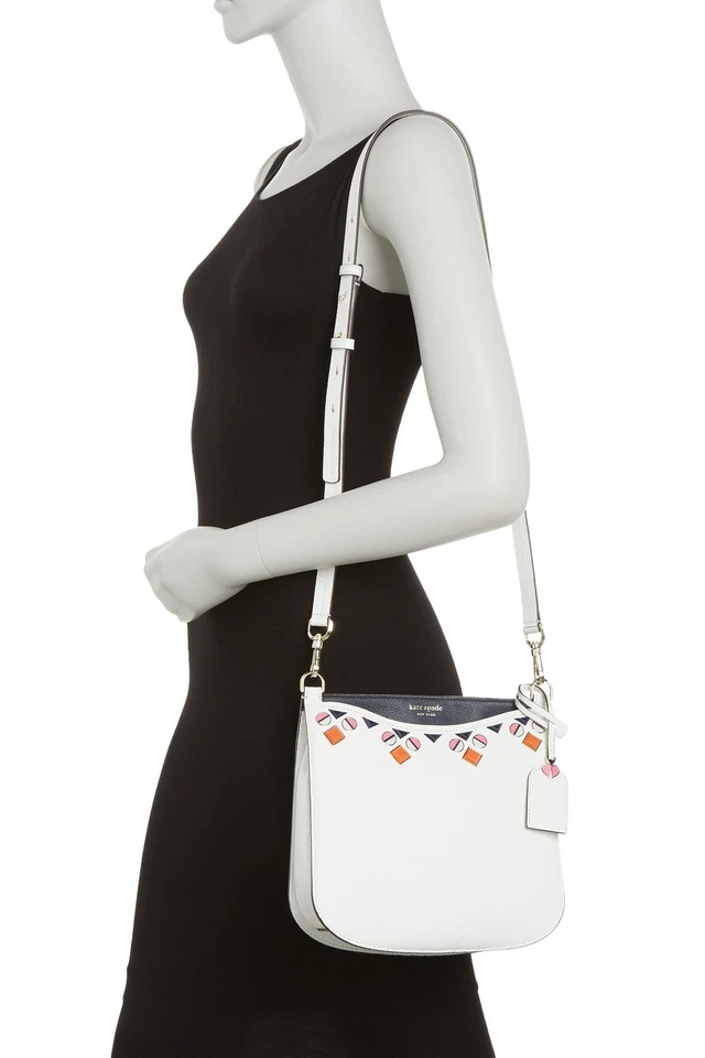 Bolso Bandolera Kate Spade New York 249664 Mujer Margaux Joyas Blanco Talla M Foto 2 de 4