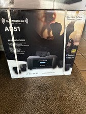 New Ambeo AB51 5.1 Amplifier, Pre-amp, FM Tuner 1500W Total System Power RMS