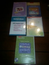 Lot of 5 Creating Keepsakes software and Digital Magazines  Nice 
