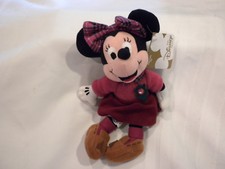 DISNEY BEAN BAG TOYS BIRTHSTONE MINNIE OCTOBER