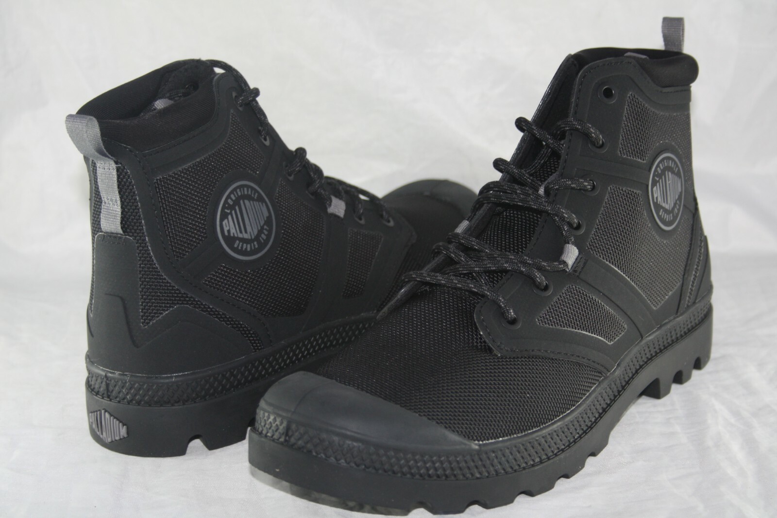 MEN'S PALLADIUM PALLAFUZE 05540008M BLACK HIKING BOOTS DR Trouble