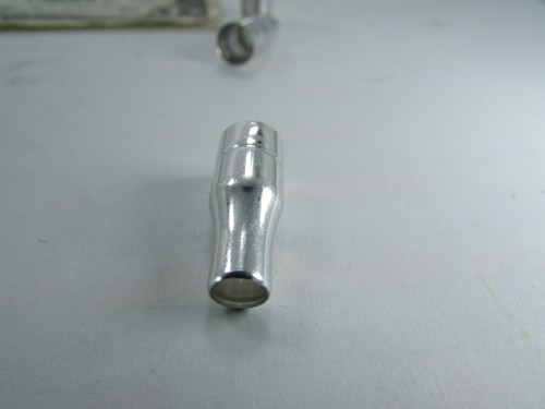 100 Unknown Tapered Polished Aluminum Ferrule .748" x .302" x .215" Fly Fishing - Picture 5 of 10