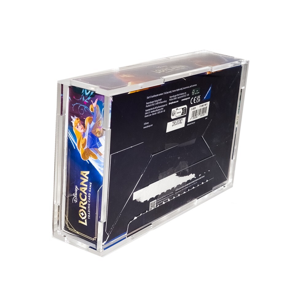 lorcana booster box acrylic case Display for Disney *Box(s) not included Wholesale Magnetic Lid Acrylic Display