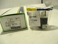 NEW LEVITON 5666C STRAIGHT BLADE PLUG 15A/AMP 250 V