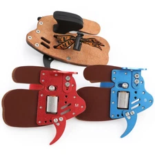 Archery Finger Guard Tab Leather Glove Protector Gear Pad Bow Target Hunting