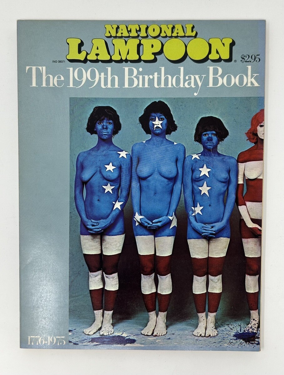 Vintage 1975 National Lampoon Magazine The 199th Birthday Book