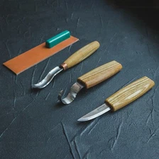Spoon and Kuksa Carving Professional Set with Knives and Strop BeaverCraft