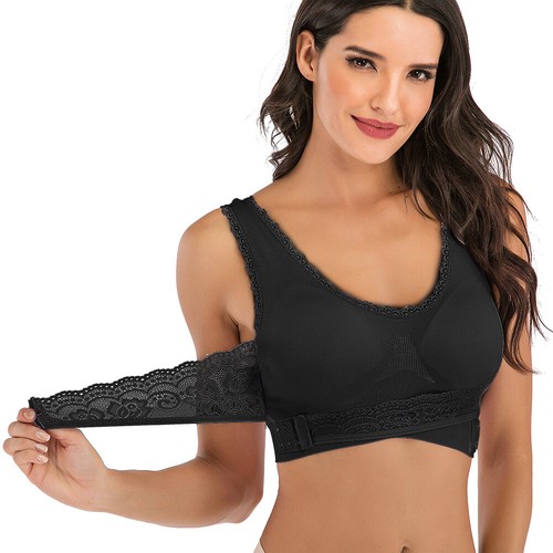 US Women Damping Sports Bra Ultimate Padded Impact Racerback Fitness Vest Yoga - Picture 126 of 156