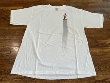 Bacardi Silver RAZ T-Shirt Men XL White Rum Liquor VTG 90s Promo Short Sleeve