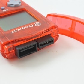 Dreamcast Visual Memory US RED HKT-7000 Sega Official VMU 7024 dc
